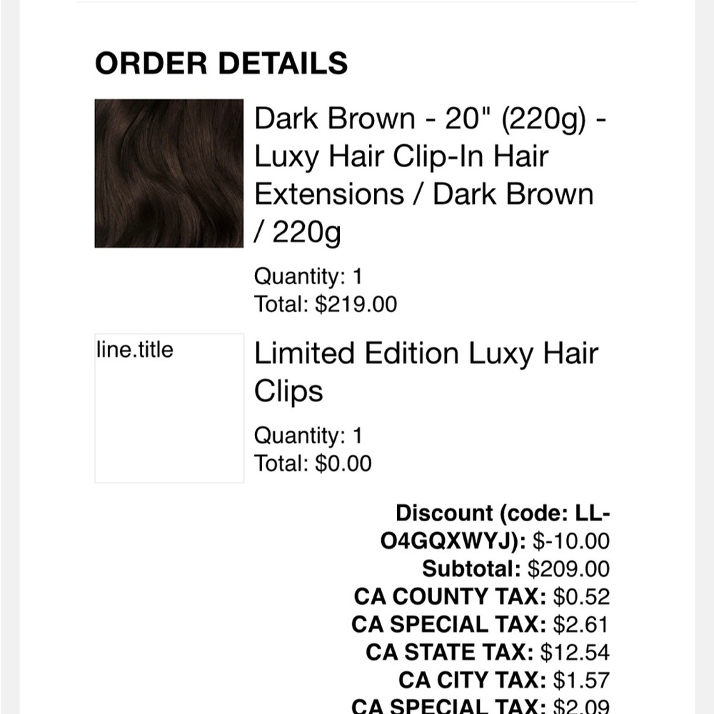 Luxy Hair Extensions